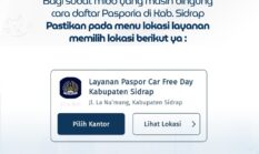 PASPORIA: Layanan Pembuatan Paspor Hadir di Car Free Day Kabupaten Sidrap, Khusus Minggu 19 Juli 2026!
